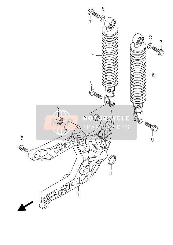 Rear Swing Arm